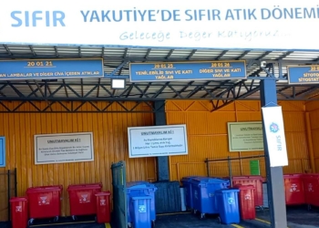 Yakutiye'de 1'inci Sınıf Atık Getirme Merkezi kuruldu