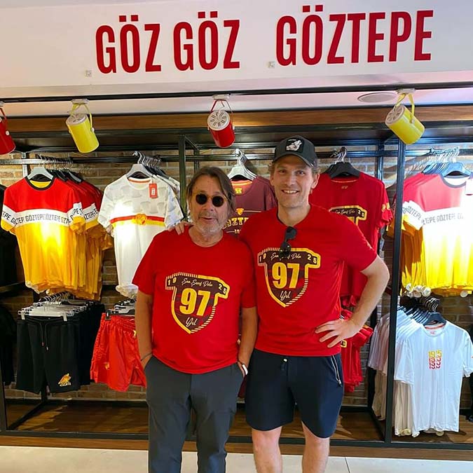 Spor adamı Rasmus Ankersen İzmir'de