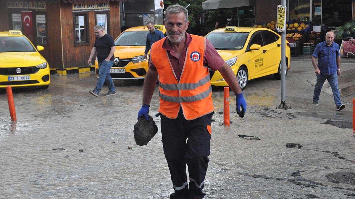 Gümüşhane'de sağanak