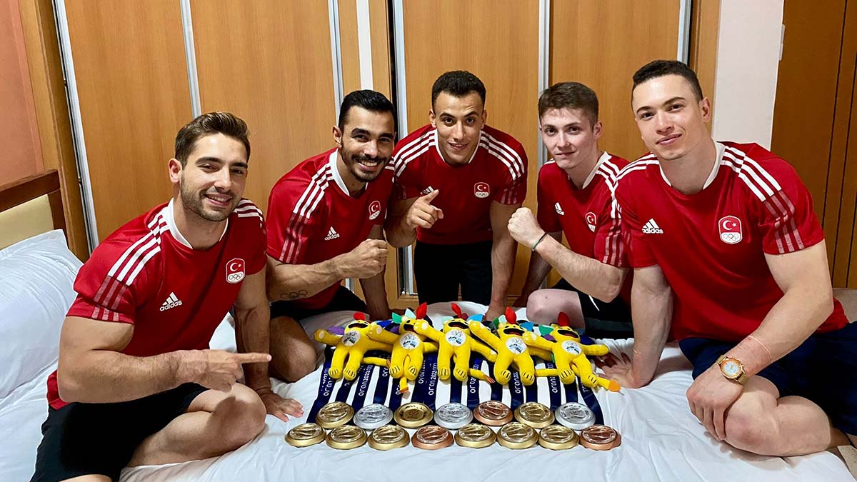 İzmirli cimnastikçiler Akdeniz Oyunları'nda tarih yazdı