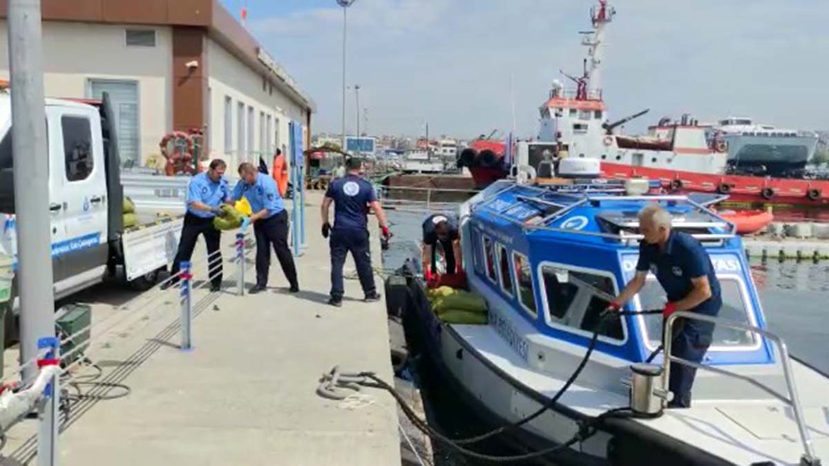 Kaçak avlanan 1.5 ton kara midyesine el konuldu