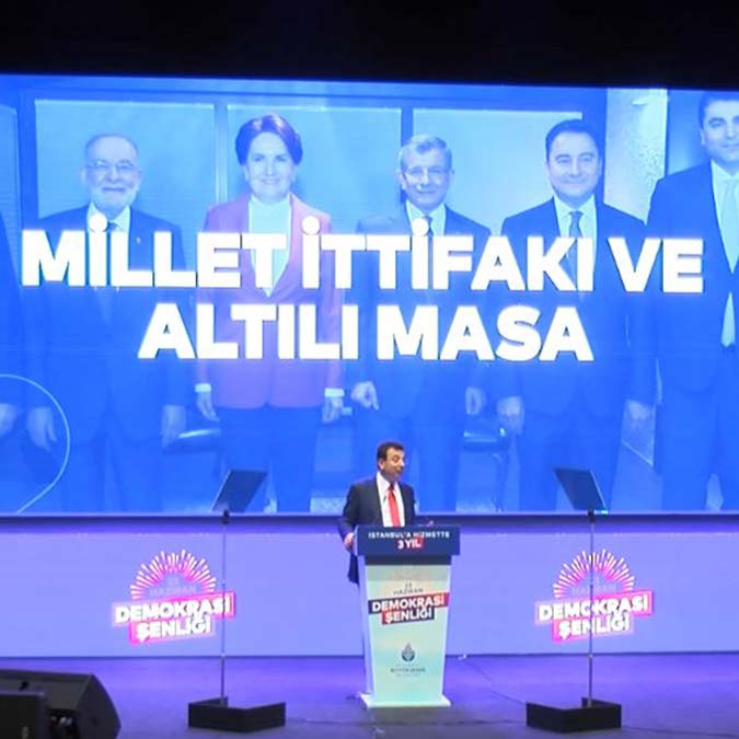 İstanbul Büyükşehir Belediyesi'nin düzenlediği 'İstanbul'a Hizmette 3 Yıl' programında konuşan CHP Genel Başkanı Kemal Kılıçdaroğlu "Adaleti sağlarken, adaletsizlik yapanları asla unutmayacağız." dedi.