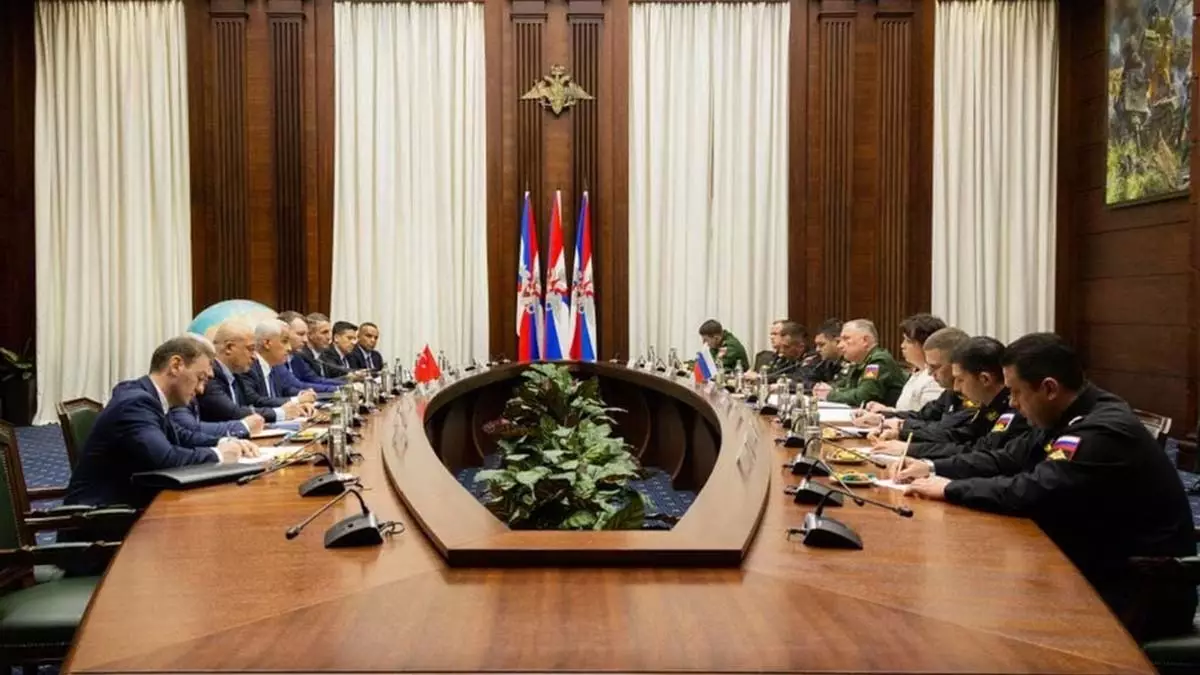Türk ve rus askeri heyetleri toplantısı yapıldı