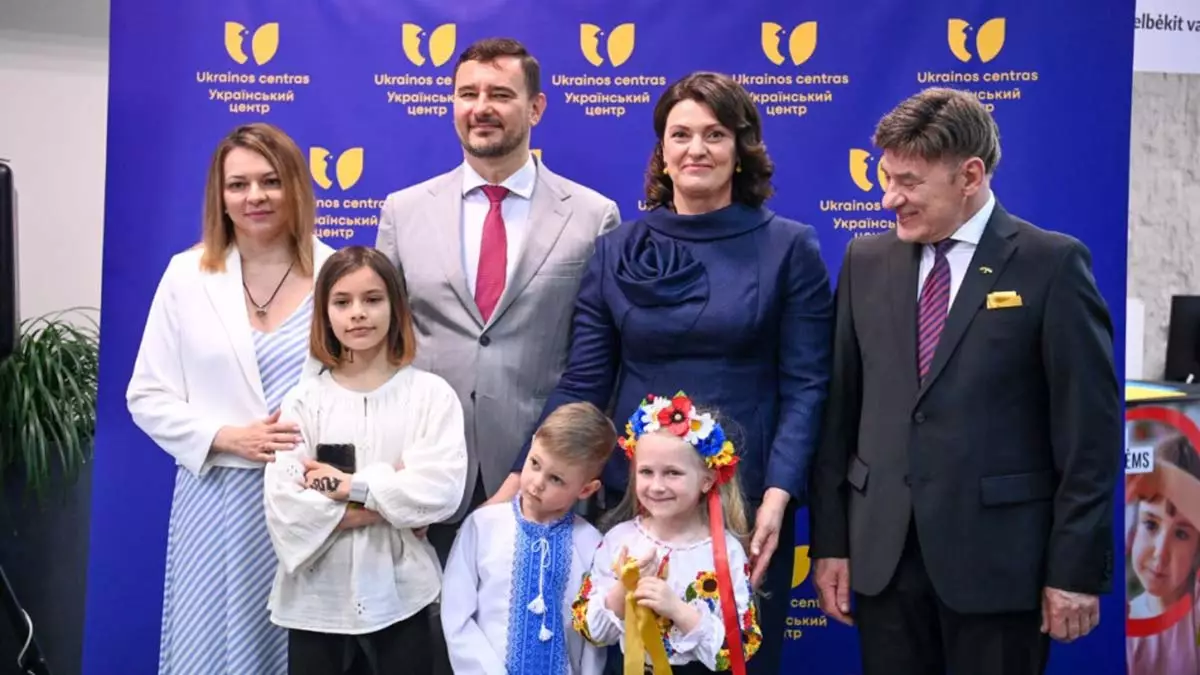 Litvanya'da ab'nin ilk ukrayna merkezi açıldı