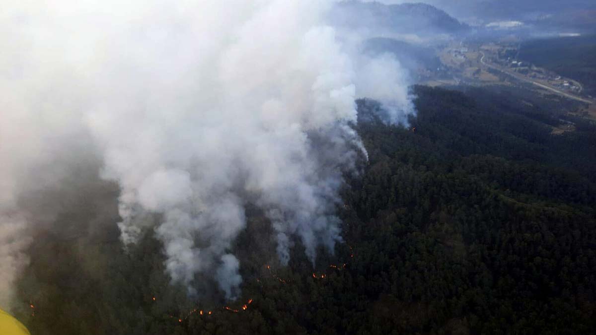 Orman yangınının 4'üncü günü