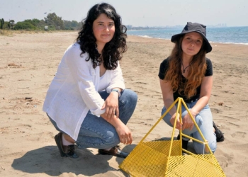 Caretta carettaların yuvaları dronla izleniyor