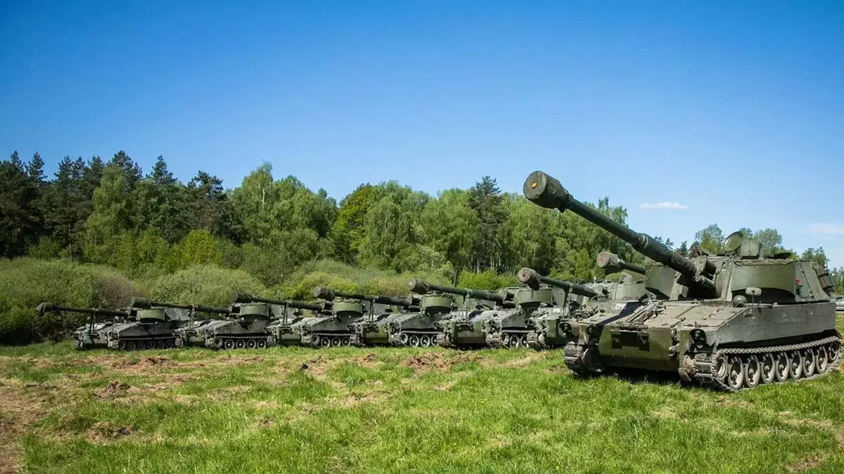 Ukrayna ordusuna 22 adet m109 obüs bağışlandı