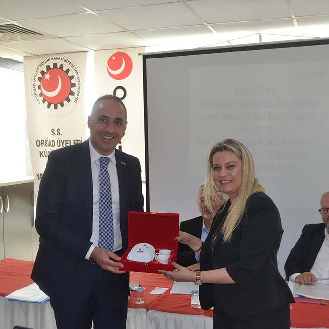 Levent Çamur ORSİAD başkanlığına yeniden seçildi