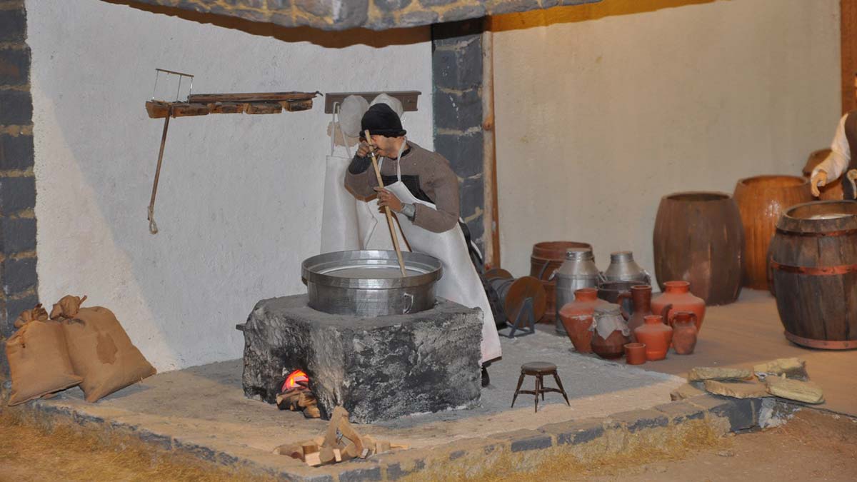 Öğrenciler Peynir Müzesi'ni gezdi