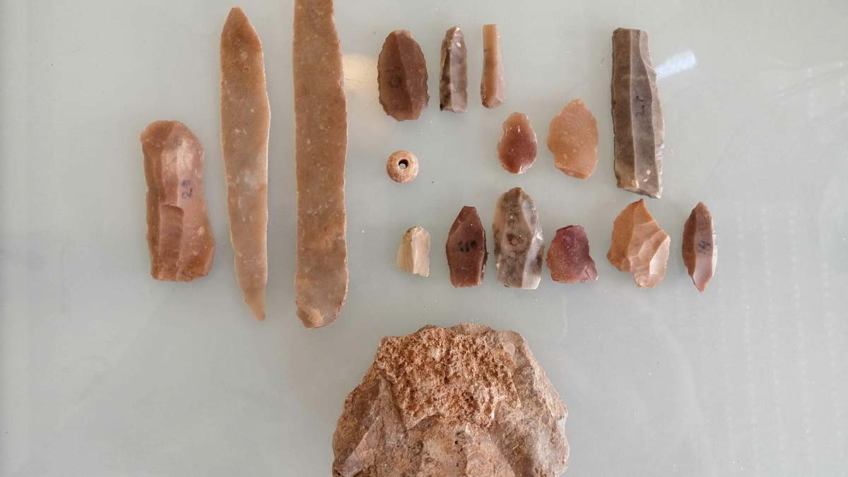 Dokuz Eylül Üniversitesi (DEÜ) Kafkasya Orta Asya Arkeoloji Araştırmaları Merkezi'nden emekli öğretim üyesi Prof. Dr. Semih Güneri, Sibirya'dan Göbeklitepe'ye aktarılan yeni arkeolojik belgelere ulaştıklarını belirterek, teknolojinin kanıtı niteliğinde, baskı yöntemiyle üretilen taş aletlerin bulunduğunu söyledi.