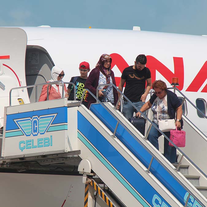 Rize-Artvin Havalimanı'nı 1 ayda 48 bin 103 yolcu kullandı