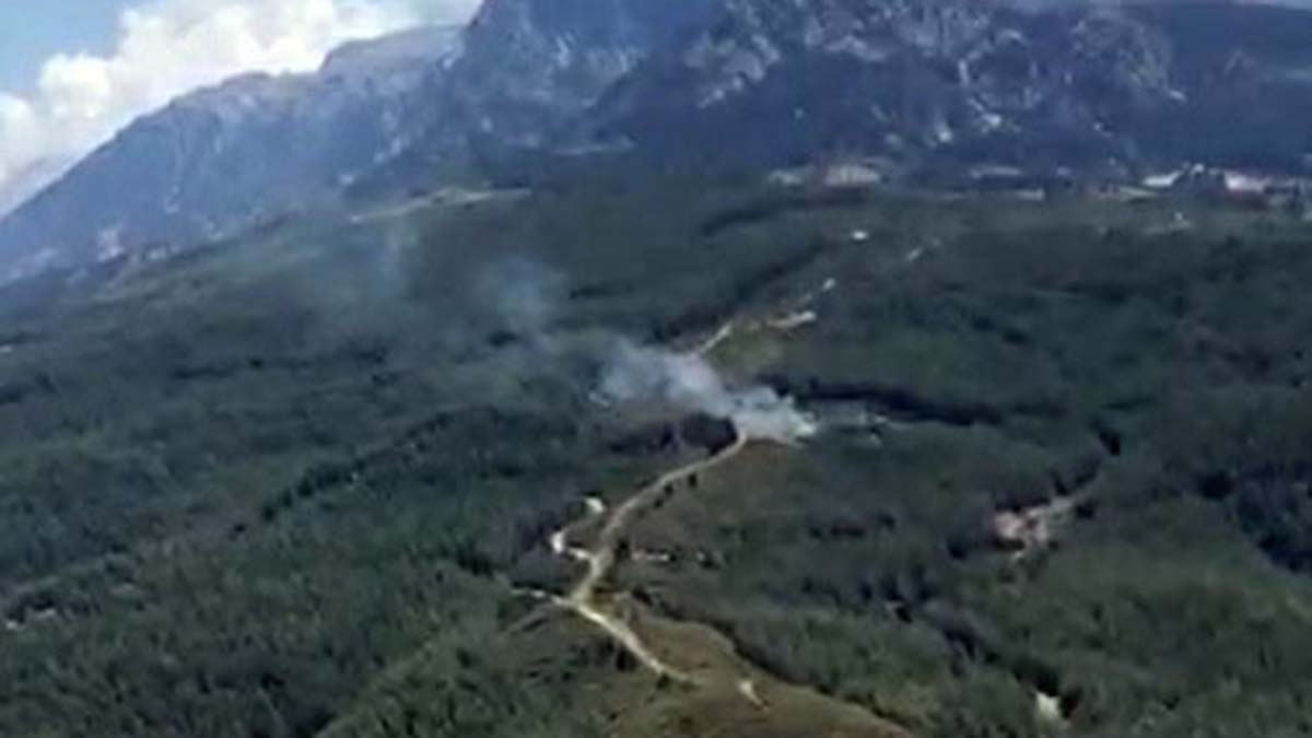 Seydikemer'de orman yangını