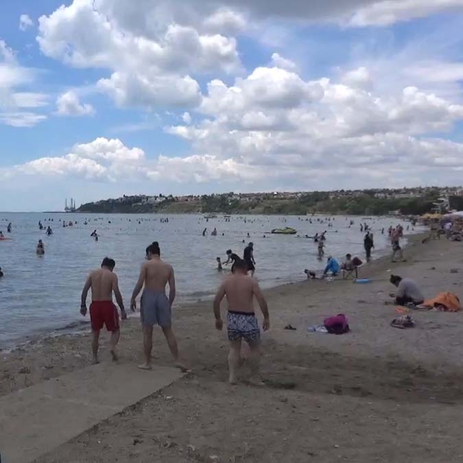 Silivri'de, deniz sezonu başladı