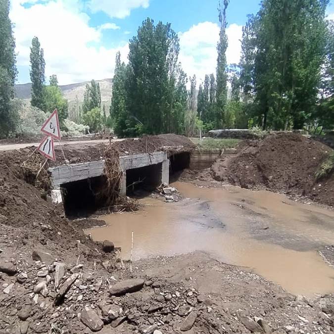 Sivas'ta sağanak bilançosu