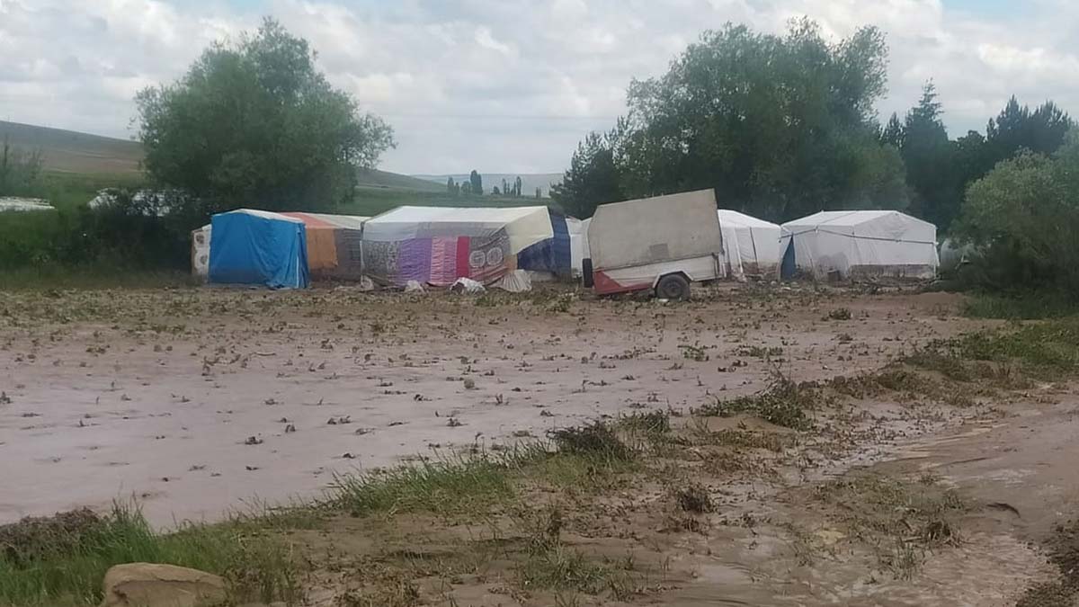 Sivas'ta sağanak bilançosu