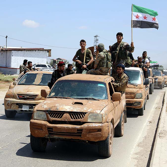 Suriye milli ordusu harekat için hazır
