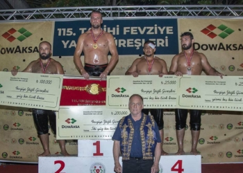 Hüseyin Gümüşalan başpehlivan oldu