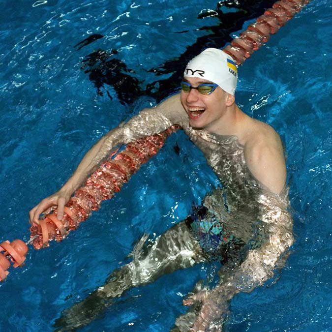 Ukraynalı paralimpik milli yüzücüden 2 altın madalya