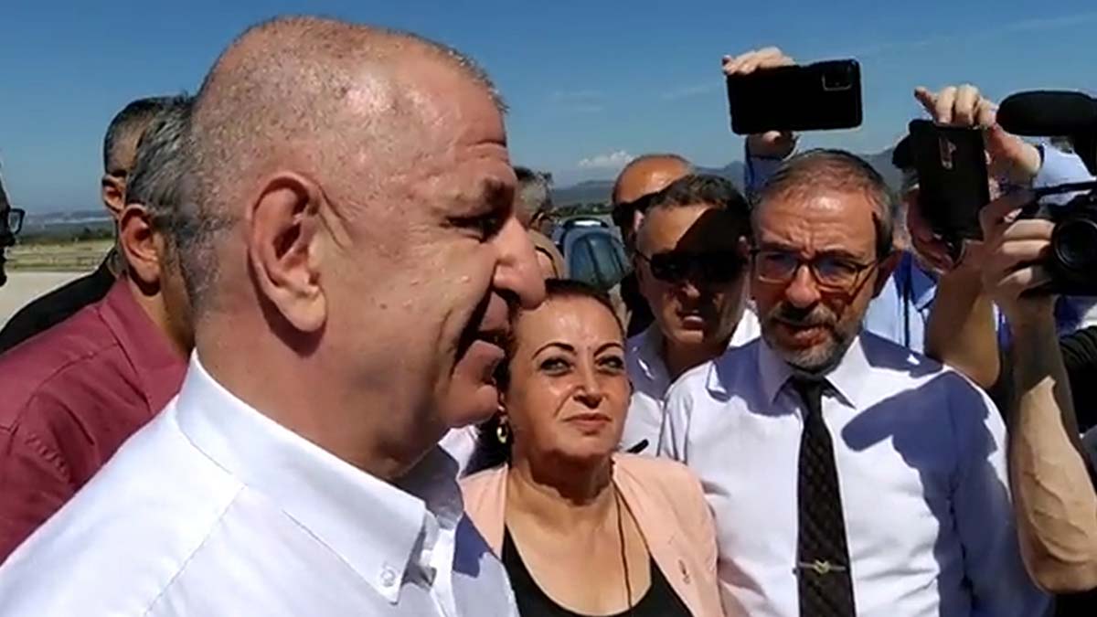 Ümit Özdağ'ın konvoyu durduruldu, Hatay'a giremedi