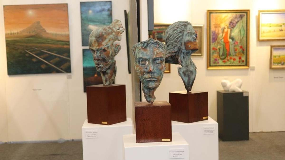 Ayşen Gümüşoğlu'nun heykel çalışmaları dikkat çekti