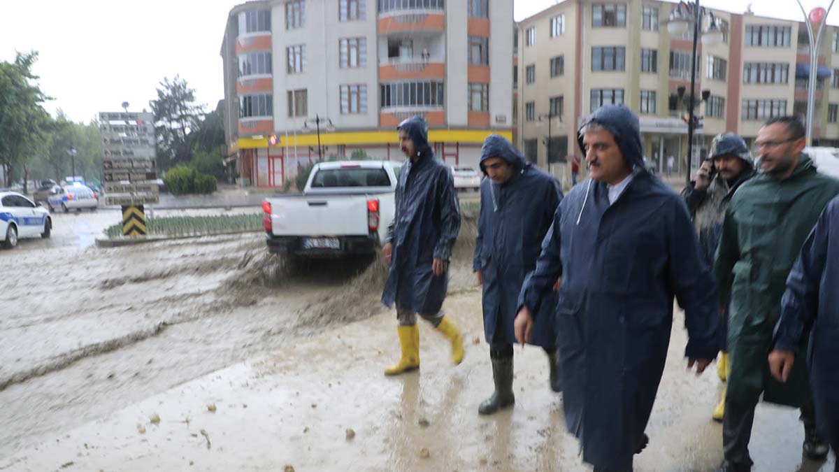 Sel felaketinde can kaybı yok