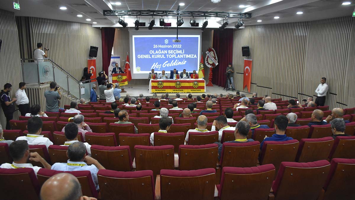 Yeni Malatyaspor'un Olağan Seçimli Genel Kurulu yapıldı. Yeni Malatyaspor'un yeni başkanı Aziz Ayboğa oldu.