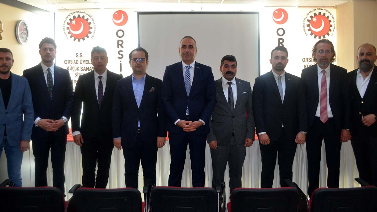 Levent Çamur ORSİAD başkanlığına yeniden seçildi