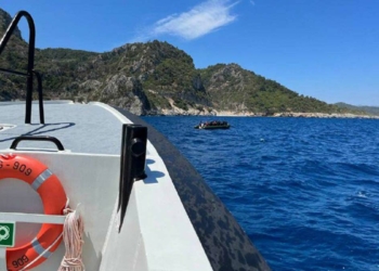 Geri itilen 39 göçmeni sahil güvenlik kurtardı