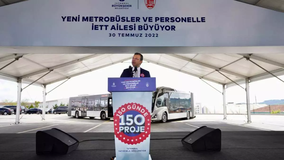 100 yeni metrobusun hizmete alim toreni yapildi 1 - yerel haberler - haberton