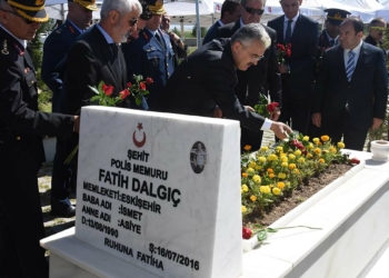 15 Temmuz şehidi polis Fatih Dalgıç anıldı