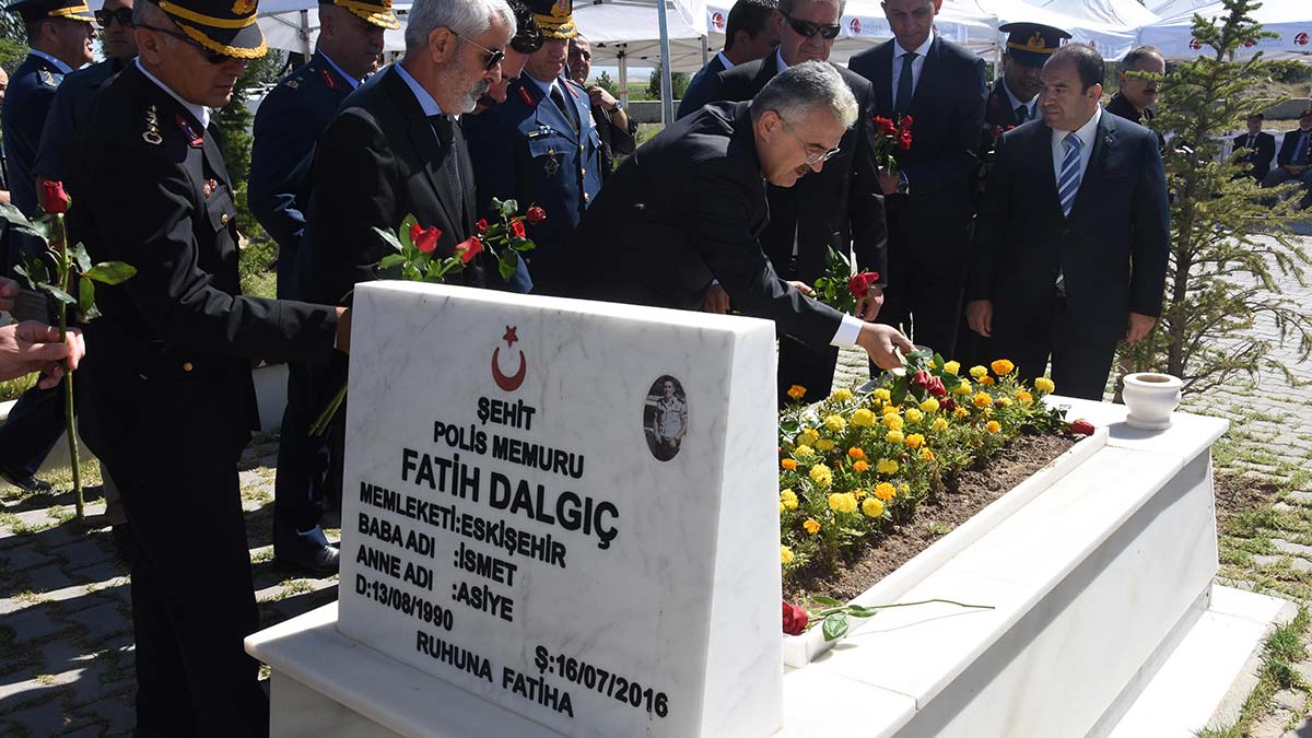 15 Temmuz şehidi polis Fatih Dalgıç anıldı