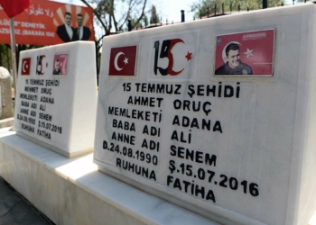 15 Temmuz şehidi ikiz polisler anıldı