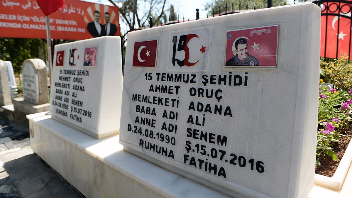 15 Temmuz şehidi ikiz polisler anıldı