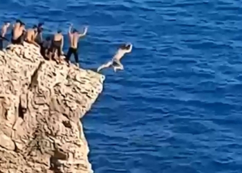 40 metre yüksekten atlayan genç bilinç kaybı yaşadı