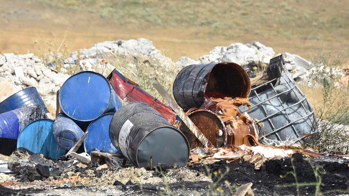 60 hayvana zarar veren atık dökümüne ceza