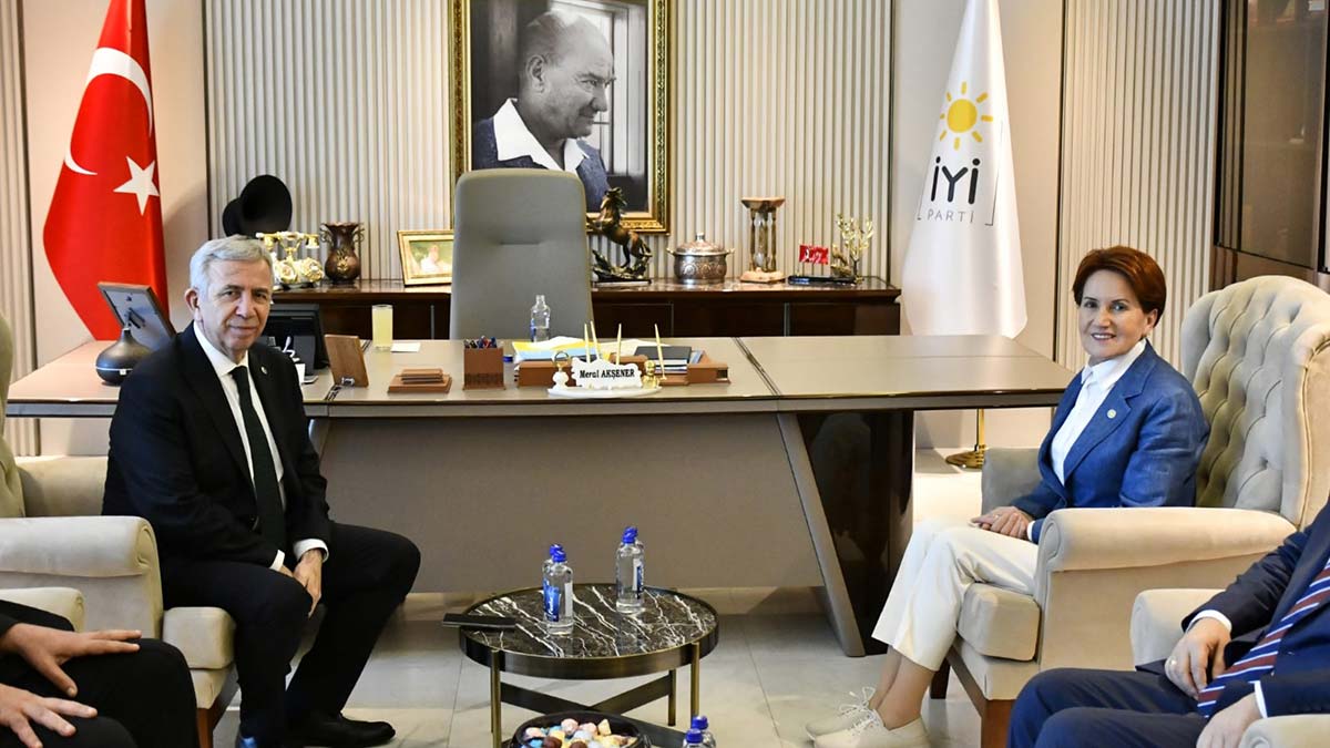 Akşener Mansur Yavaş ile görüştü