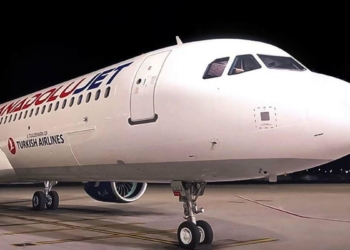 Anadolujet'in A321neo tipi uçağından ilk uçuş