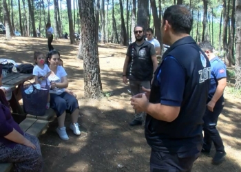 Aydos Ormanı'nda denetim