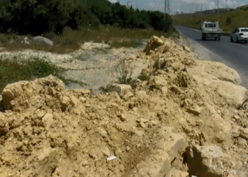 Başakşehir'de kaçak hafriyat dökümü