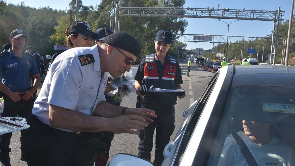 Bodrum'da bayram yoğunluğu