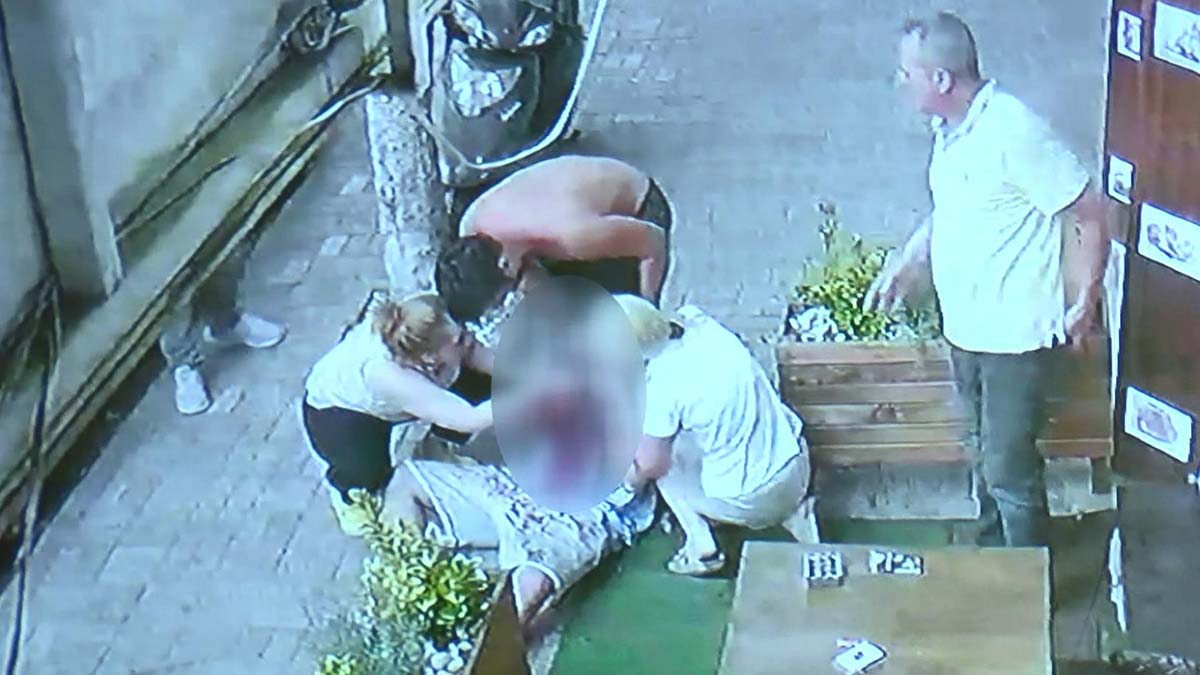 Boğazından bıçaklanan Atakan'a kasaptan yardım