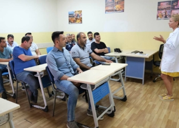 Büyükçekmece'de kurban kesim eğitimi verildi