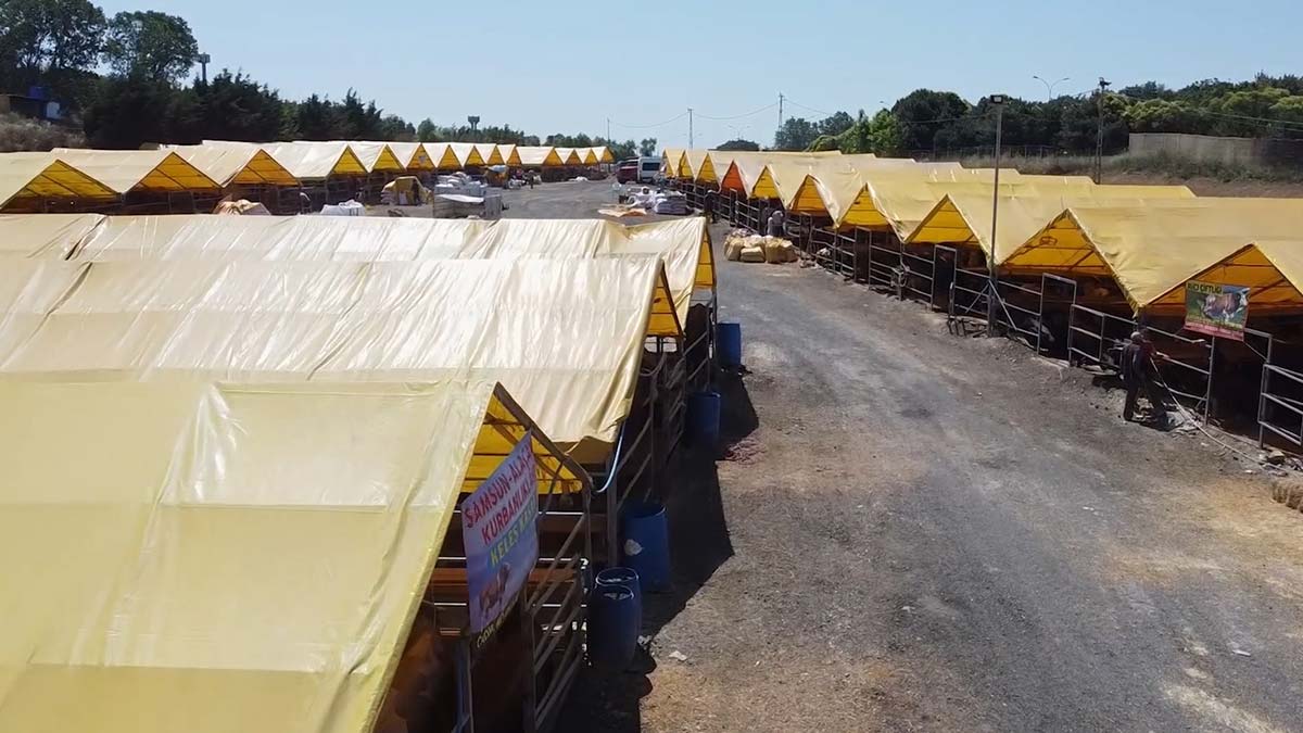 Büyükçekmece'de kurban kesim tesisi kuruldu