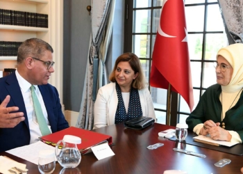 COP26 Başkanı'ndan, Emine Erdoğan'a ziyaret