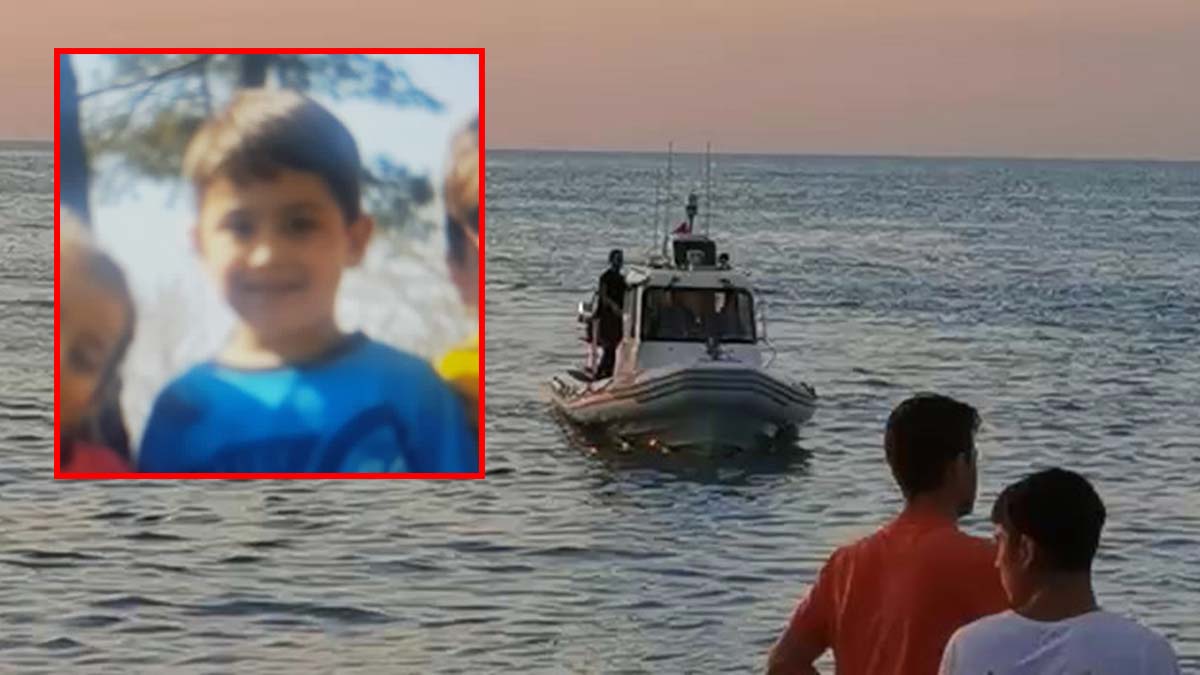 Denizde kaybolan Utku'nun cansız bedeni bulundu