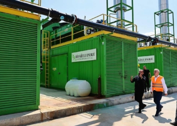 Denizli'de çöplerden elektrik enerjisi üretiliyor