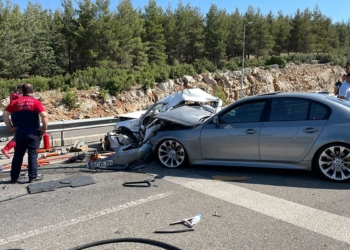 Denizli'de kaza: 1 ölü, 6 yaralı