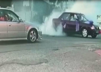 Düğün konvoyunda drift yapan sürücüye ceza