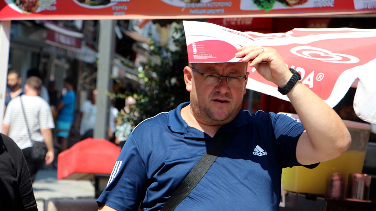 Edirne'de termometreler 43 dereceyi gördü