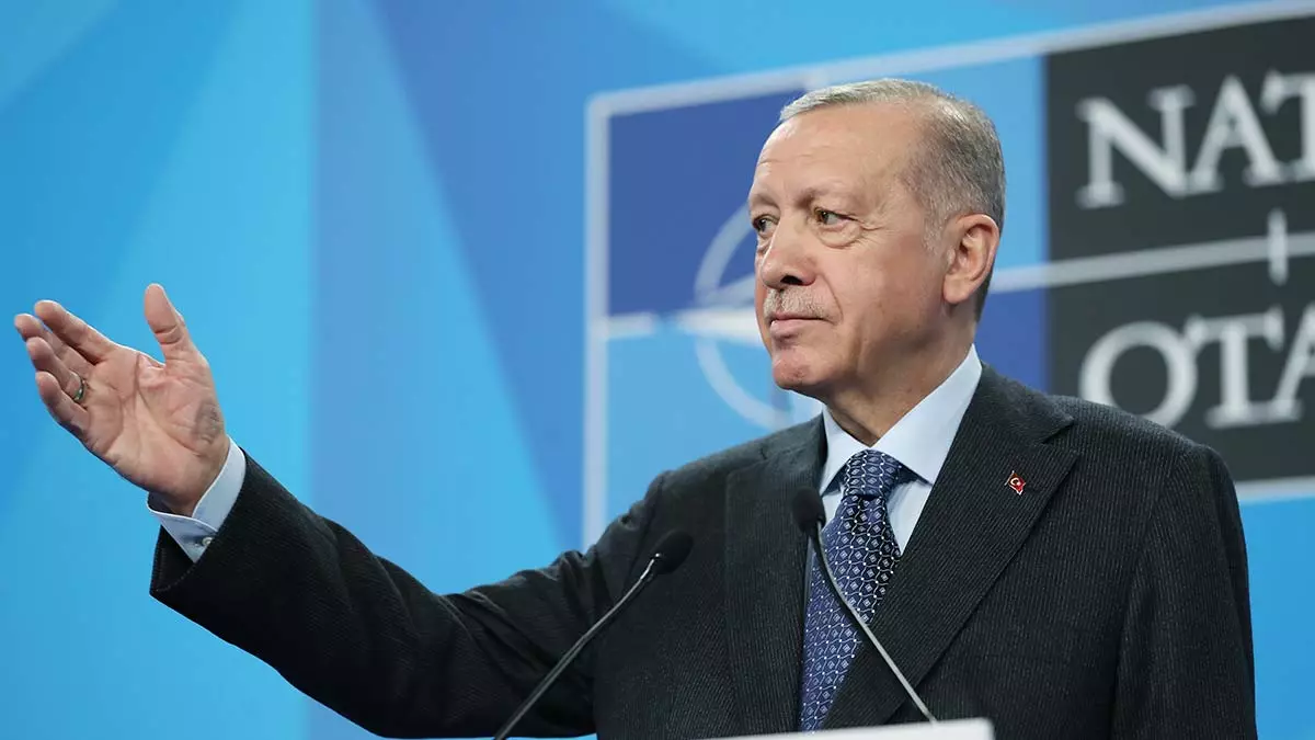 Erdoğan nato zirvesi ardından soruları yanıtladı